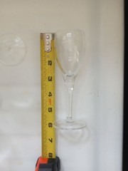 8 CLASSIC SHERRY/PORT GLASSES 5 1/2” HIGH