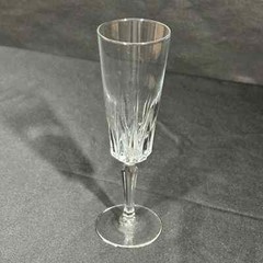 Cristal D’Arques-Durand Champagne Flutes 8″ Clear Glass Stemware