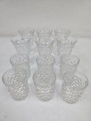 Set Of 12 Vintage Fostoria American Water Goblets