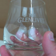 The Glenlivet Whiskey Tasting Glass Scotch Whisky Nosing Glass Logo