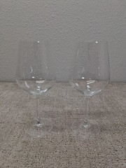 2 Mikasa Stephanie 9” Wine Goblets Wine Glass