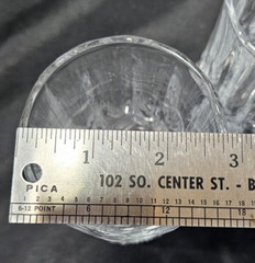 Vintage Set Of 4 ~ Cristal d’Arques «CRA148» High Ball Glasses 5 -1/8” Tall
