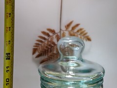 Vintage Glass Beverage Dispenser Pumpkin Spigot Nozzle Spout 14 1/4″ ITALY