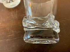 25 Red Wine Glasses Sorcy Model Daum Crystal 9.8 cm Height