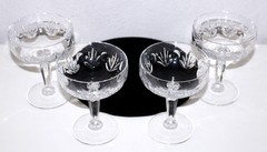 Mikasa Symphony Champagne Sherbet Glass 5 1/8 inch tall – SET 4
