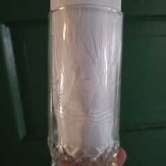 Pasabahce VALSE Etched Tipi Crystal Tumbler