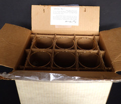 VTG Avon Mrs. Albee Tea Water Glass Tumblers Glasses SET OF 6 Gold Rimmed 12 Oz