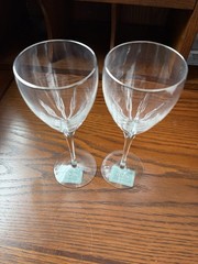 LENOX 8oz. Firelight Platinum Signature Stemmed Wine Glasses (Set of 2)