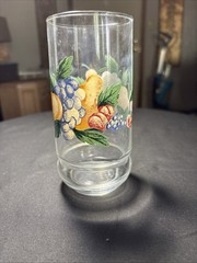 Vintage Tumbler Replacement Tumbler Grapes And Pears 6” Tall