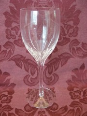 Lenox Starfire (Allegro Shape) Crystal Wine Glasses – Set of 8 – Very Nice!