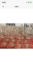 Luminarc Glass Tall Hurricane Wine/Water Goblets 7 5/8” made in France- CHOICE#