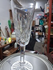 4 QTY Vintage Crystal Glass