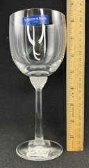 Villeroy & Boch Octavie Crystal Water Goblet NWT 8in