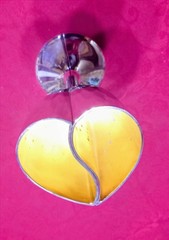 Lenox Kirk Stieff Collection Wedding Promises Heart Champagne Glasses 2 w/ Box