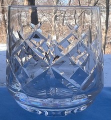 Waterford Crystal Wat10 Old Fashioned Roly Poly Tumbler Glass
