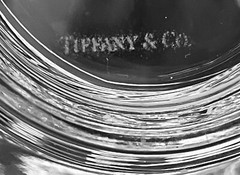 Vintage Tiffany & Co DOLPHIN Wave Footed 8″ & 5″ Chip & Dip Bowl Set Signed
