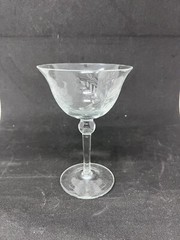 Danube By Colony Glass Champagne/Tall Sherbet Glass 6 1/8” Inv#230