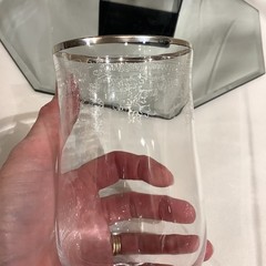 Lenox Iced Tea Goblet Lace Point (Platinum Trim) Discontinued REPLACEMENT