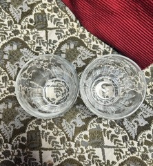 Set of Two Pasabahce Palaks Turkey Old Fashioned 3.5″ Clear Rocks Glasses