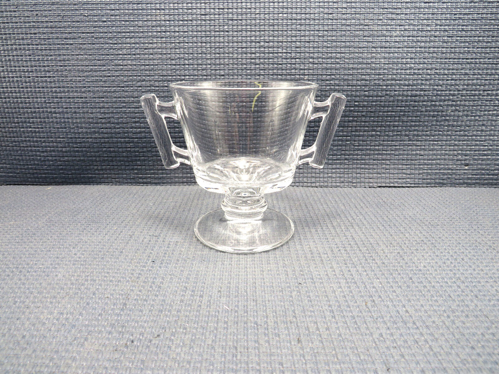 Fostoria Crystal Raleigh Pattern Open Sugar Dish