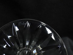 Waterford Crystal Kylemore, Vertical & X Cuts: Water Goblet (s), 6 7/8″