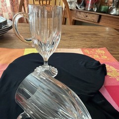 Mikasa Set of 2 Park Lane Crystal 7-3/8″ Irish Coffee Mugs Glasses discontinued