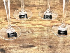 Set of 4 Mikasa Preview XY 732/007 Crystal Champagne Flute Glasses Slovenia
