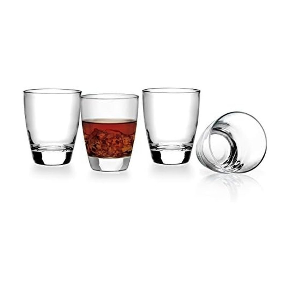 Mikasa Napoli Double Old Fashioned Whiskey Glasses 11.8 oz Set of 4