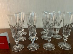 26 Champagne Flutes Buckingham Model Crystal From BACCARAT (Price Per Unit)