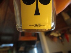 Set 8 Vintage MCM Enamel Poker Playing Cards Highball Cocktail 1942 Bar Glasses!