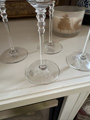 Mikasa SPECTRUM Crystal Wine Glasses Stemware 7 7/8″ New With Tags 4