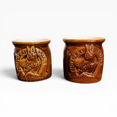 2 Vintage Daga Honolulu Sheraton Molokai Mule Mugs,Hawaii Tiki Bar Cocktail Cups