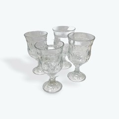 Fleur De Lis Goblets (Set Of Four)