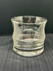 Anchor Hocking Bamboo Tiki Bar Clear Rocks Glass 9 Oz