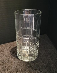 Tartan (Manchester) Clear Flat Bottom Iced Tea Glass by Anchor Hocking U.S.A.