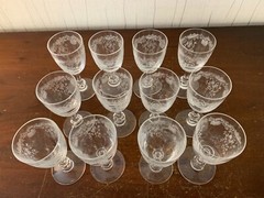 12 Glasses of Porto Model Cleo in Saint Louis Crystal (Price per Unit)