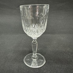 Vmc Reims ‘VMR3’ 3 7/8″ Cordial Glass Teardrop / Diamond, Vintage