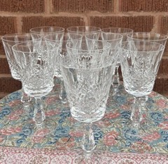 Waterford Crystal KENMARE 6 7/8″ Goblet Glass 8 oz for Water Lemonade Iced Tea..