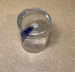 Libbey Blue Ribbon Dimple Rocks Glass