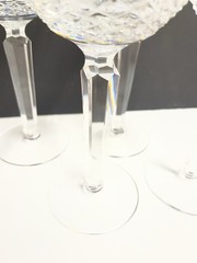 Waterford Crystal Colleen Hock Wine Glasses 7-3/8’’ Set of 4.