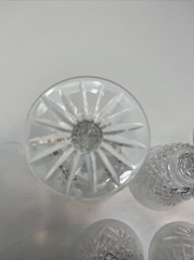 Vintage Tyrone Antrim Wine Goblets 6.5″ Set of 5 + 1 – 5 3/4″ Sherry Glass Lot/6