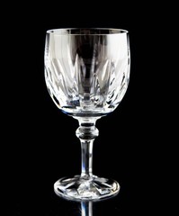 Atlantis Cascais Water Goblet Glasses Set of 6 Elegant Vintage Crystal Signed