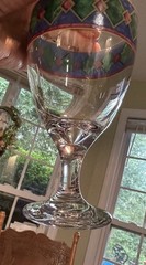 Pfaltzgraff Almaldi Iced Tea/Water/Wine Goblets 10 oz. Set Of 7. MINT