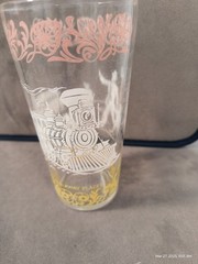 Vintage Hazel Atlas “Americana” Series Drinking Glasses Set Of 5. P5