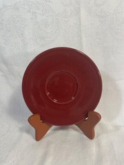 Fiestaware ~ Fiesta ~ Jumbo Mug Saucer only ~ Cinnabar