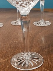 Marquis by Waterford Brookside set of 4 All Purpose Beverage Goblet Crystal
