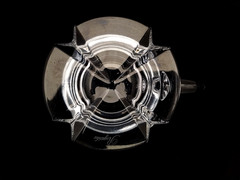 Rogaska Polar Light Lead Crystal Tea Cup EXC!