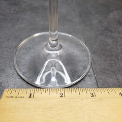 Crystalite Bohemia Czechoslovakia Republic Crystal Martini Glasses