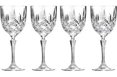 Marquis by Waterford Crystal Brookside Set of 4 All-Purpose Wine Glasses 8.5″