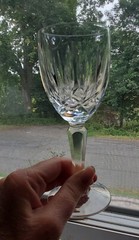 Set Of 6 Waterford Crystal Wine Glasses ….BALLYMORE Pattern